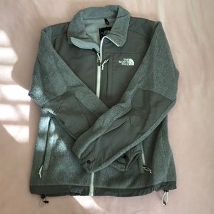 Grey fleece North Face